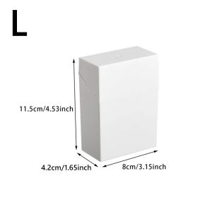 Japanese Style Flip Classification Storage Box Small Objects Sundries Classification Storage Box Multi-purpose Flip Dust Storage Box Storage Box Plastics Small Things Drawer Organization Classification Household Sundry Storage Flip Cover Organizer Box