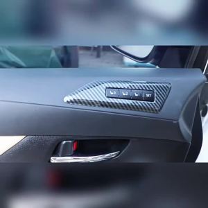 16-21 Style E High-end car door carbon fiber interior trim W205 W213 Upgraded high-end door handle modification kit