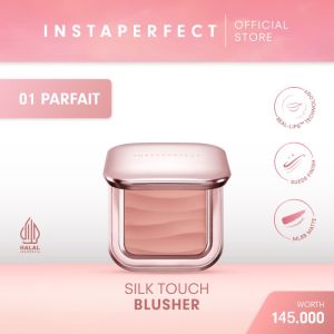 Instaperfect Silk Touch Blusher - Perona Pipi 5 Shade Wardah Makeup Viral