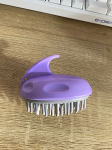 Lược gội đầu Silicon lược massage da đầu lược gội đầu dưỡng sinh mềm mại nhỏ gọn tạo bọt tiện lợi - Life Style 4U