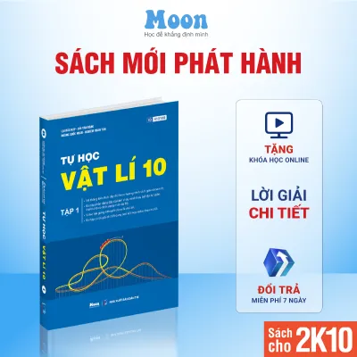 Sách Tự Học Vật lý Lớp 10 Chương Trình SGK Mới | Moonbook
