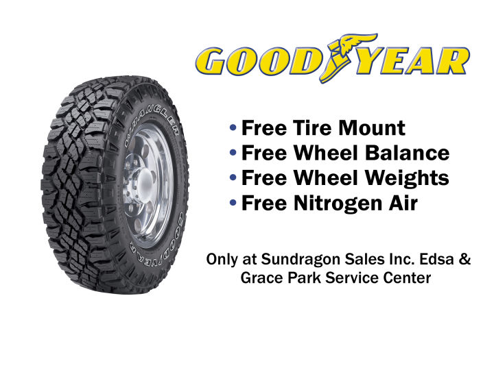 Goodyear LT285/70 R17 116/113S Wrangler Duratrac A/T AllTerrain Tire