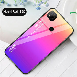 Softcase Glass Kaca Xiaomi Redmi 9C -S27 - Casing Hp- Xiaomi Redmi 9C - Pelindung hp-Case Handphone