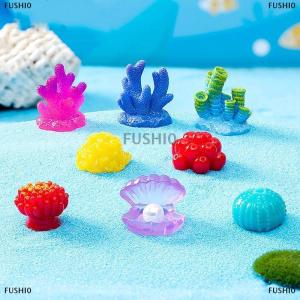 [COD] FUSHI0 Nhựa Đầy Màu Sắc Aquarium Mini Nhân Tạo San Hô Rạn San Hô Cảnh Quan Bể Cá Dưới Nước Trang Trí Aquarium Phụ Kiện