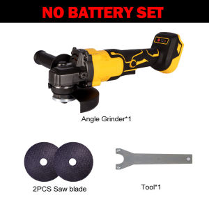 ONEVAN 125MM Brushless Angle Grinder Power Tools 10000RPM Grinding Machine Cutting Machine Electric Angle Grinder Grinding Cutting Grinder Woodworking Tool For Makita 18V Battery