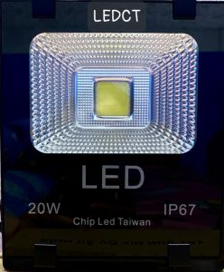 (Combo 2 Cái) Đèn pha LED 20W Thân Nhôm (Trắng Vàng Xanh lá Xanh dương Đỏ Đổi màu)