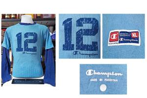 เสื้อยืดมือสอง เสื้อยืดวินเทจ แขนยาว ใหม่ๆ ประมาณไซส์ L