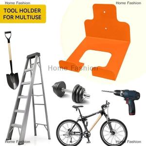 [COD] Home Fashion 1 Heavy-Duty Iron Garage Storage RackSuitable For Trimmer And Power Tools - Space-Saving Wall-Mounted Storage Rack