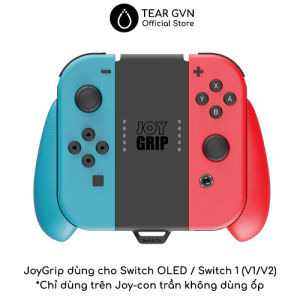 JoyGrip sạc qua cổng Type-C Savage Raven (Skull & Co) cho Joy-con Nintendo Switch 2 / Switch OLED / Switch 1