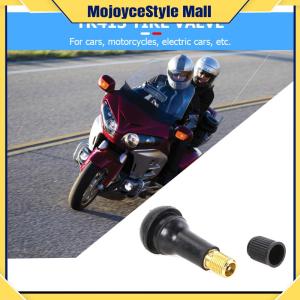 【MOJOYCE】 วาล์วยางดำ TR-413 แบบ Snap In 100 ชิ้น สำหรับยาง Tubeless คุณภาพสูง เหมาะสำหรับการควบคุมอุณหภูมิของเครื่องยนต์