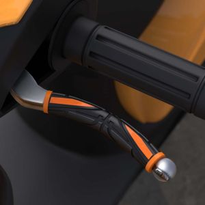 MING1996 Anti-Slip Soft Clutches Lever Cover Anti-skid Handlebar Accessories Brake Handle Bicycle Protection Cover Motorcycle Handlebar Grip Silicone Sleeve