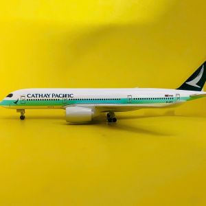 Máy Bay Cathay Pacific | Airbus A350-900XWB Kim Loại Cao Cấp Có Bánh Xe Liền Thân Mô Hình Tỉ Lệ 1:400 (Fullbox)
