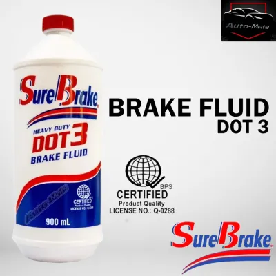 SURE BRAKE Heavy Duty Brake Fluid DOT-3 900ML