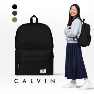 Mr Mads - Tas Ransel Calvin Black Backpack