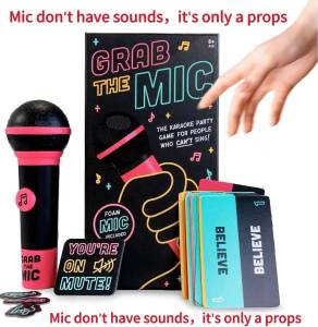 JLT Family and friends fun game grab the mic party game
