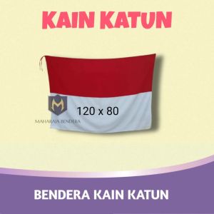 BISA COD / Bendera Merah Putih Indonesia Agustusan Ukuran Besar Kecil Panjang Jumbo Bahan Katun Micro Premium /Bendera Indonesia Merah Putih Kain Katun (PREMIUM)