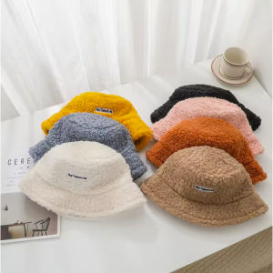 MŨ BUCKET LÔNG CỪU TAI BÈO NỮ ULZZANG HÀN QUỐC – SIÊU MỀM GIỮ ẤM KHÔNG RỤNG LÔNG PHỐI ĐỒ XINH