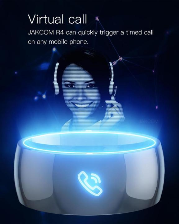 2024 Original Smart Ring Wear Jakcom R3 R4 New Technology Magic Finger ...