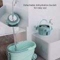 Spin Mop And Bucket Set Durable Stainless Steel  Spin Rinse Dry Easy To Use With Wheels 360 Cleaning Tools Mop. 