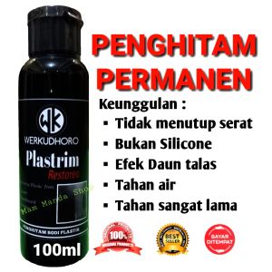 Penghitam Body Motor Kusam Plastrim Restored 100ml / Dasboard / Deck / Body Kasar / Back to Black / Pengkilap body motor