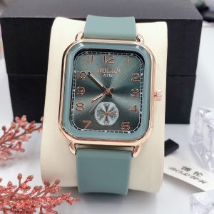 นาฬิกาข้อมือผู้หญิง แบรนด์แท้ โบลัน สายยาง รุ่นใหม่ หน้าปัด 34 มม. พร้อมส่งในไทย
