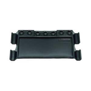 1pc Dental 7-Hole Mixing Plate Heavy-Duty Plastic Resin Mixing Plate Easy to Clean Dental Lab Supplies Stomatology Tools