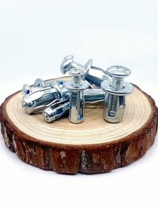 Thin Plate Fixed Expansion Screw Petal Nut Galvanized Sturdy Wear-Resistant Rust Resistants M4/5/6/8