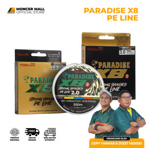PE Paradise X8 Senar Mancing Laut Kuat Tidak Mudah Putus Multicolor | SPE