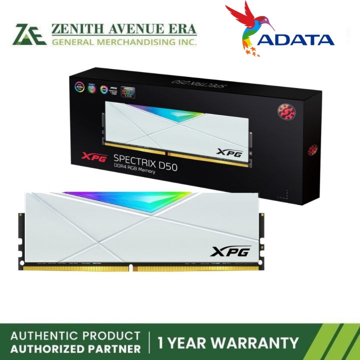 Adata AD-AX4U32008G16A-SW50 XPG Spectrix D50 8GB DDR4-3200 RGB