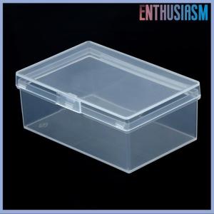 【Enthusiasm】🌟🌟【Hot Sale】🎈 Hộp nhựa hình chữ nhật bằng nhựa trong suốt có nắp Bộ sưu tập hộp đựng