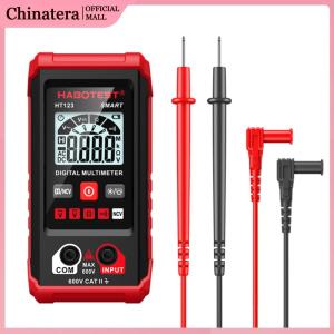 สมาร์ทดิจิตอลดิจิตอลมัลติมิเตอร์อัตโนมัติแรงดันไฟฟ้าความต้านทานการวัดความต่อเนื่องการวัดความต่อเนื่องที่มีแบ็คไลท์แอลซีดีจอแสดงผล RMS 2000 นับสำหรับครัวเรือน