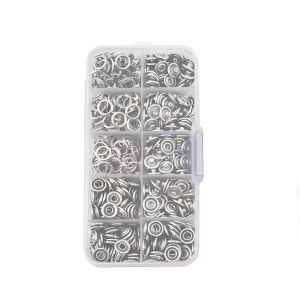 100 Set Snap Button Pliers Tools Set With Storage Box Metal Snap Button With Fastener Pliers For DIY Crafts Clothes