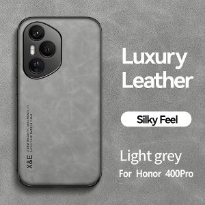 Leather Funda For Honor 400 Pro 5G Case Car Magnetic Holder Phone Cover For Honor400 Pro Honor400Pro 5GShockproof Protect Coque