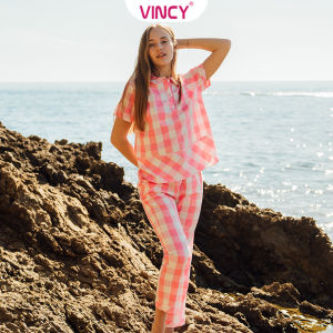 [Mua 3 giảm 20% mua 2 giảm 15%] Bộ Đồ Kate Dài Nữ Vincy BKD020S41