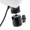 Blesiya Đèn LED Tròn Hình Trái Tim Dành Cho Máy Tính Xách Tay/Đèn Máy Tính Bộ Đèn Hội Nghị Video/Hội Nghị Video, Đèn Sống Để Trang Điểm, Chụp Ảnh Tự Sướng, Video, Ảnh. 