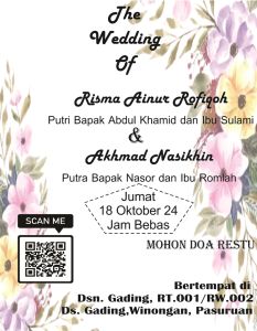 Undangan Kopi | Undangan Sabun Kertas Tebal (BC 150gsm) Isi 50pcs