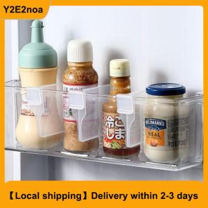 【Local shipping】 10 Pcs Refrigerator Partition Board Storage Retractable Plastic Divider Adjustable Partition Splint Kitchen Bottle Can Organizer