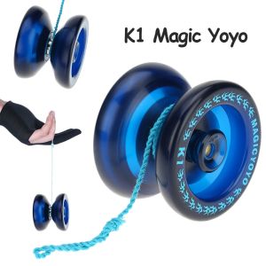 Magic Yoyo Looping Yo-yo K1 D1 GHZ Plastic Yo-yo Hot Wheels Ball Bearing String Trick Toy Yoyo Hands-on Games