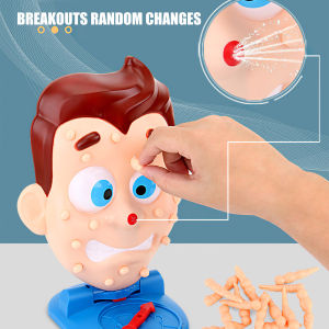 Squeeze Acne Funny Tricky Toys Popping Pimple Pete Parent-Child Board Games Water Spray Novelty Gags Fun Children Toys Gift