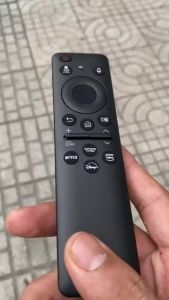 Điều khiển từ xa bằng giọng nói thay thế cho TV thông minh Samsung 2018-2023 Crystal QLED cong