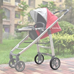 Stroller Rear Tire For Uppababy Cruz V1 Pushchair Back Wheel PU Tubeless Tyre Cover Wheel Casing Baby Buggy Replace Accessories