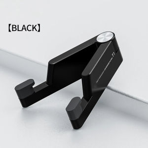 T1 Universal Mini Size Aluminum Portable Folding Desk Mount Holder cket Mobile Phone Cradle Foldable Stand for Cellphone