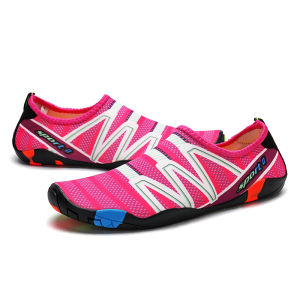 Coolloog Water Shoes Summer Hiking Quick-Dry Rubber Beach Shoes for Women Men water park wading upstream swimming shoes soft shoes anti slip and skin friendly shoes