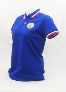 💥ราคาพิเศษช่วงแนะนำ💥เสื้อโปโลผ้าCoolTech สีส้ม สีน้ำเงิน กรมวิชาการเกษตร (ชาย/หญิง) ใส่แล้วเย็นมาก!!!