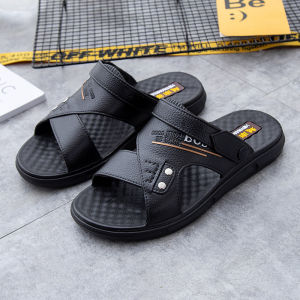 2025 MenS Summer Breathable Casual Beach Sandals Dual-Use For Middle-Aged And Elderly Casual And Stylish