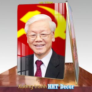 Tranh tráng gương bác Nguyễn Phú Trọng TTB04