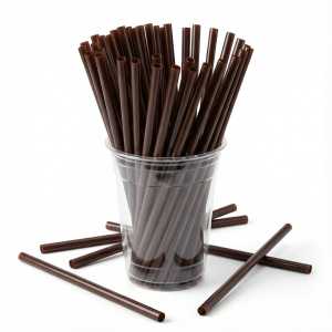 [100pcs] 7 Inch Coffee Stirrers/Disposable Plastic Stirrer/Hot Drink Stirrers/Small Straws/Coffee Tea