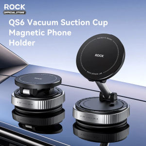 ROCK QS6 Vacuum Suction Cup Magnetic Phone Holder for iPhone/ Samsung/ Oppo/ VIvo/ Xiaomi/ Pixel