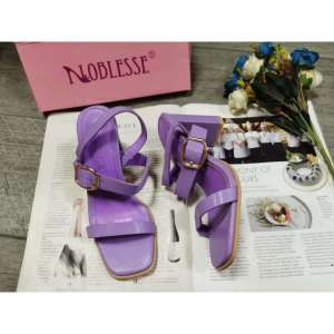 Noblesse 3 inch Lace Up Gladiator High Heels Sandals Korean Fashion Women Footwear