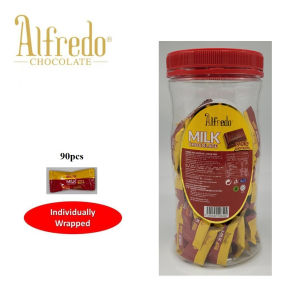 [NEW PACKAGING] ALFREDO NEAP JAR MILK CHOCOLATE 405G (90pcs)